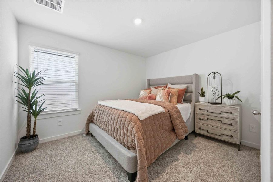 Furnished interior view inside a new home in Wheatley Oaks, Houston (Image 10). Furnished interior view inside a new home in Wheatley Oaks, Houston (Image 10).