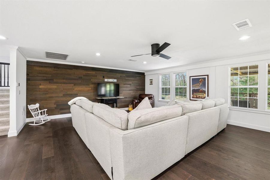 Furnished interior view inside a new home in , Savoy (Image 29). Furnished interior view inside a new home in , Savoy (Image 29).