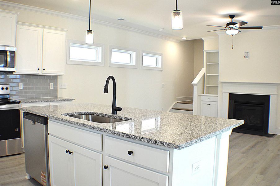 Furnished interior view inside a new home in Bickley Station, Irmo (Image 8).