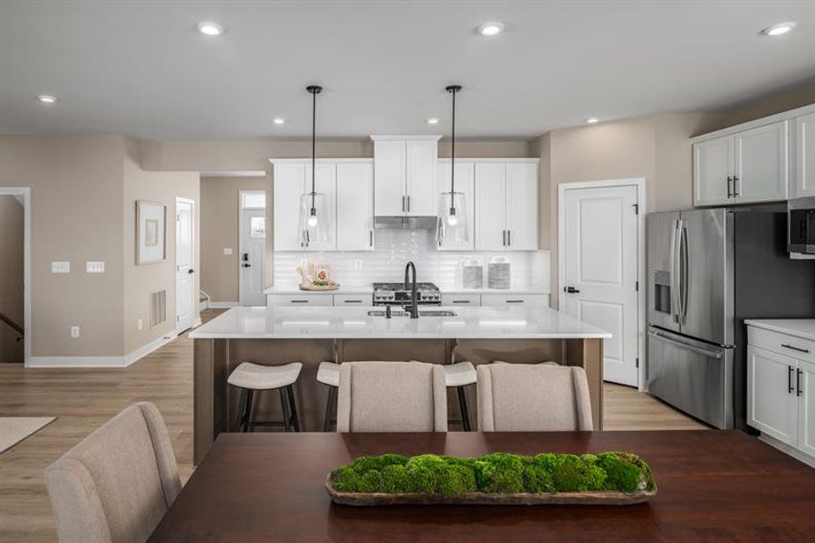Representative furnished interior of a home built from the Saint Lawrence by Ryan Homes in Muirwood, Murfreesboro (Image 5).