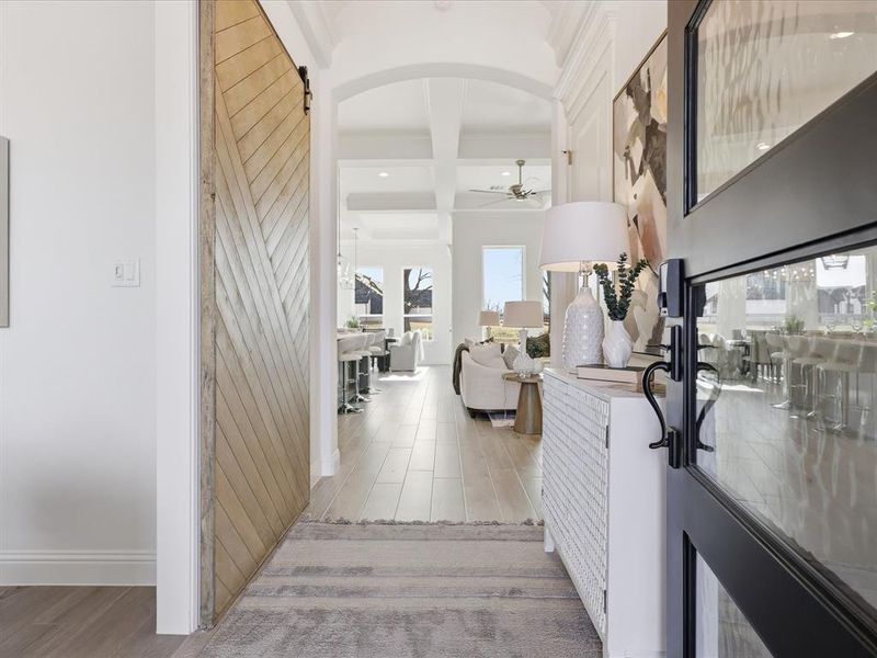 Furnished interior view inside a new home in , Granbury (Image 12).