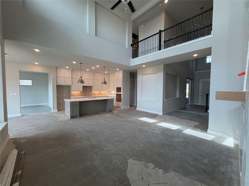 From Family Room to Open Concept Kitchen