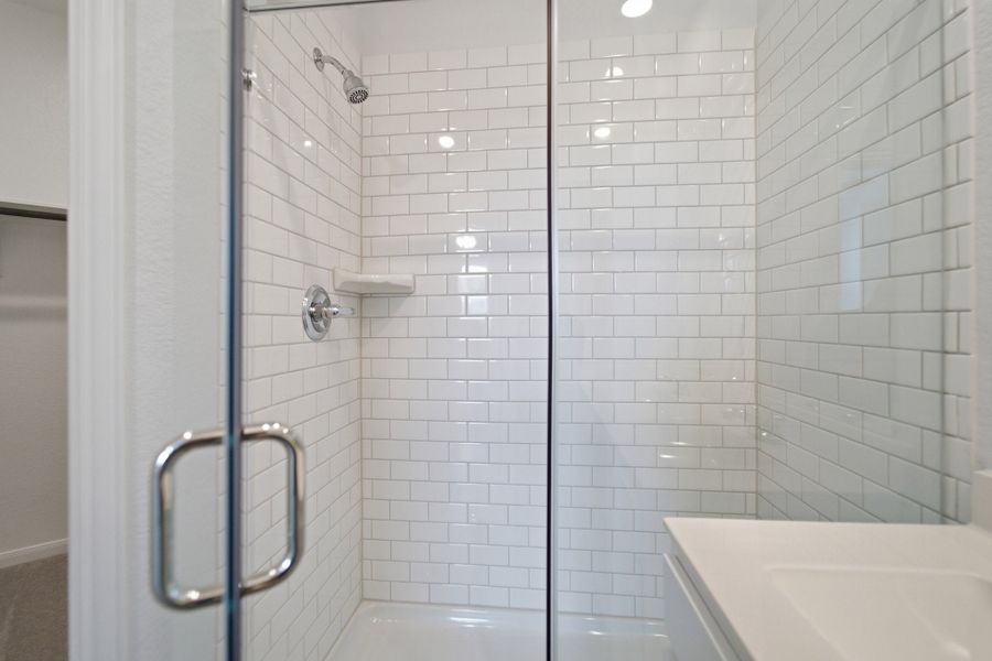 Representative interior finishes for a home built from the Pei by CastleRock Communities in Municipal Drive Townhomes, Leander (Image 19). Representative interior finishes for a home built from the Pei by CastleRock Communities in Municipal Drive Townhomes, Leander (Image 19).