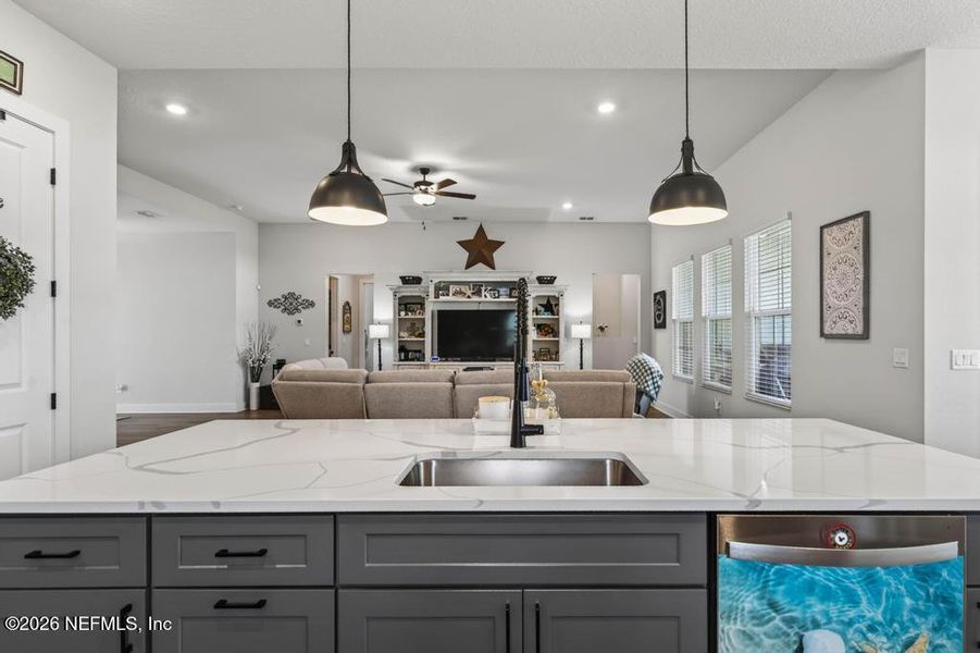 Furnished interior view inside a new home in , Hilliard (Image 9).