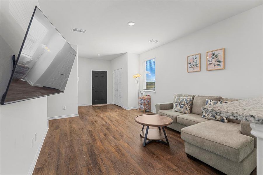 Furnished interior view inside a new home in , Everman (Image 6).