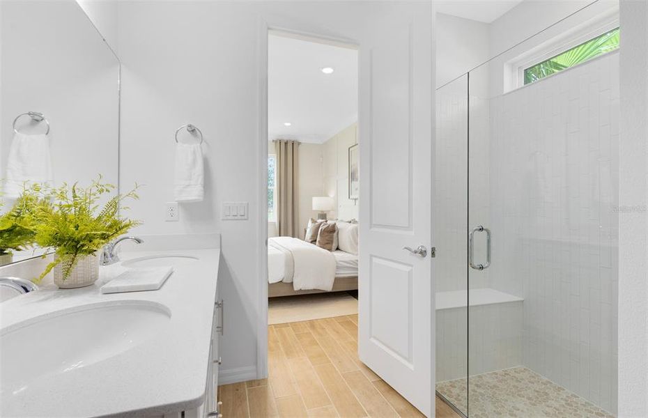 Furnished interior view inside a new home in Winding Meadows, Apopka (Image 11).