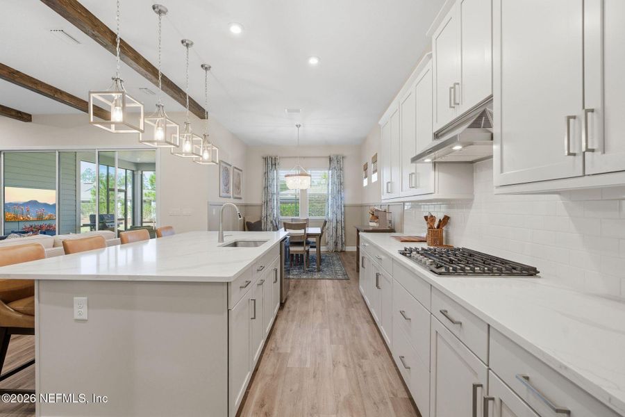 Furnished interior view inside a new home in RiverTown, St. Johns (Image 6).