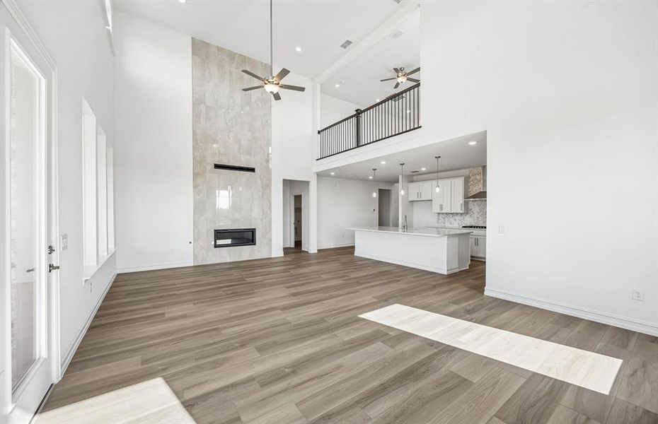 Open concept gathering room Open concept gathering room