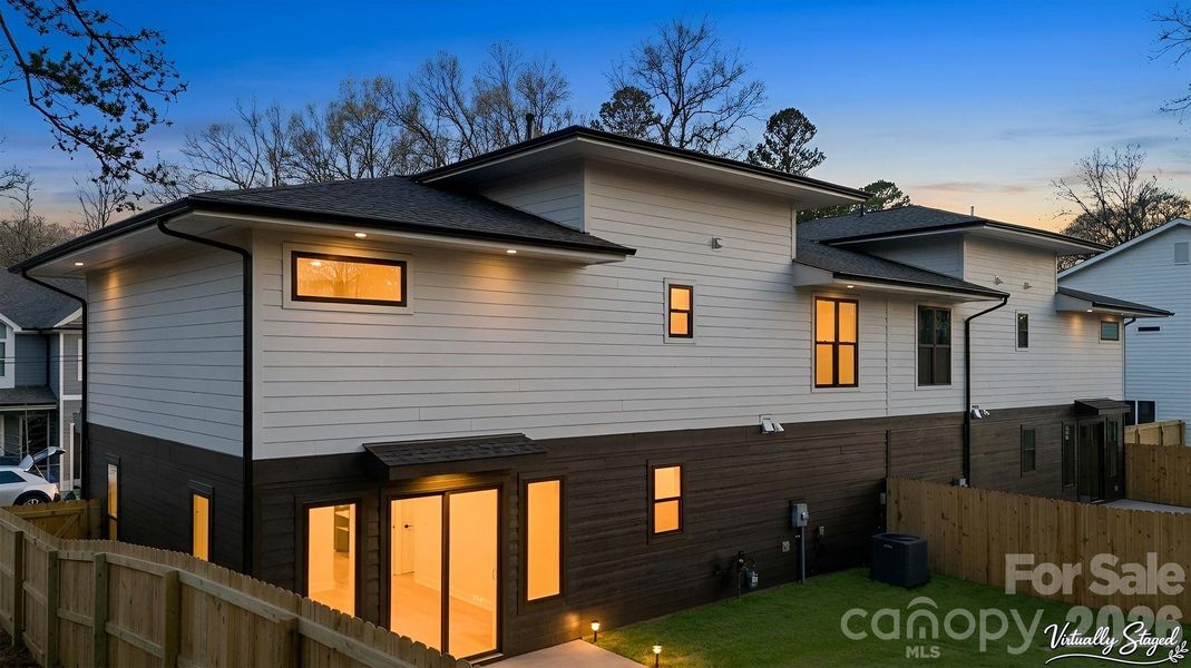 Exterior details and patio area of a home in , Charlotte (Image 30).