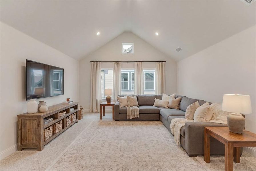 Furnished interior view inside a new home in Monterra, Rockwall (Image 6).
