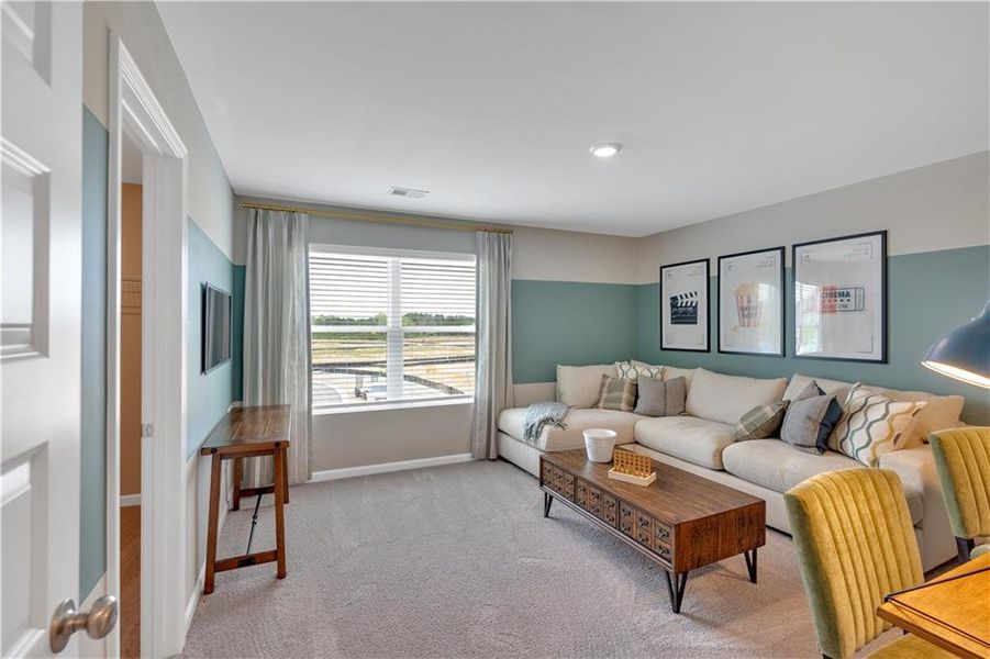 Furnished interior view inside a new home in , Rockmart (Image 25).