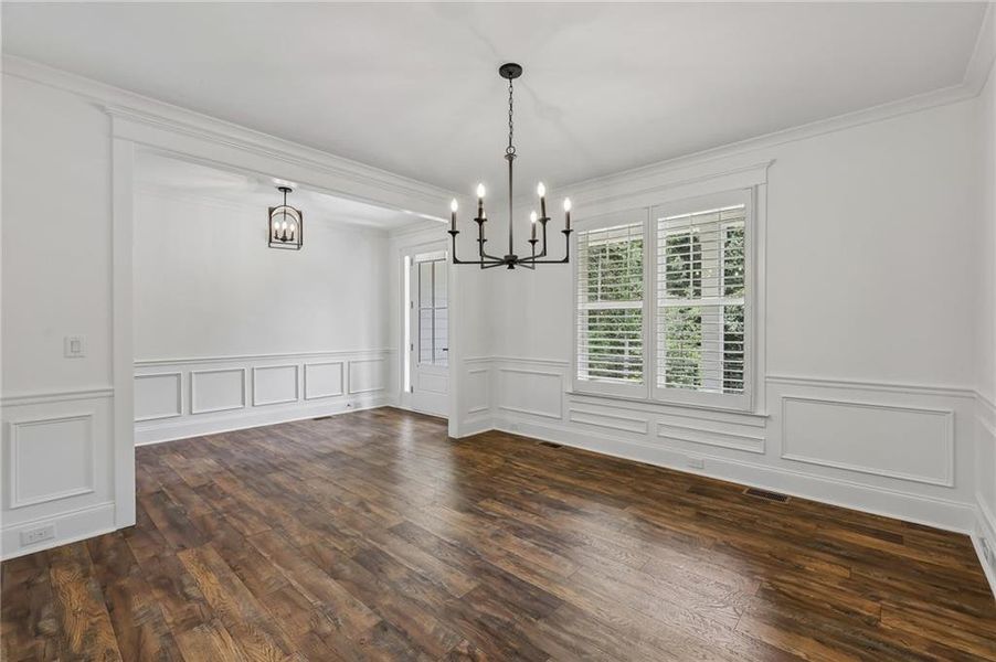 Spacious, unfurnished interior of a new home in , Dawsonville (Image 27). Spacious, unfurnished interior of a new home in , Dawsonville (Image 27).