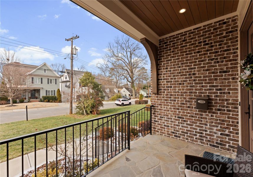 Exterior details and patio area of a home in , Charlotte (Image 3).