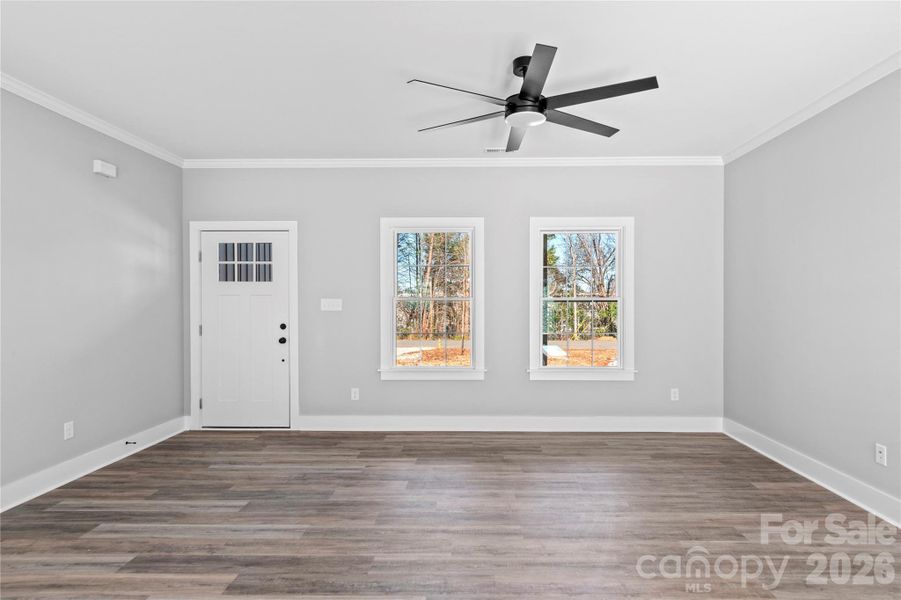 Spacious, unfurnished interior of a new home in , Winston-Salem (Image 24).