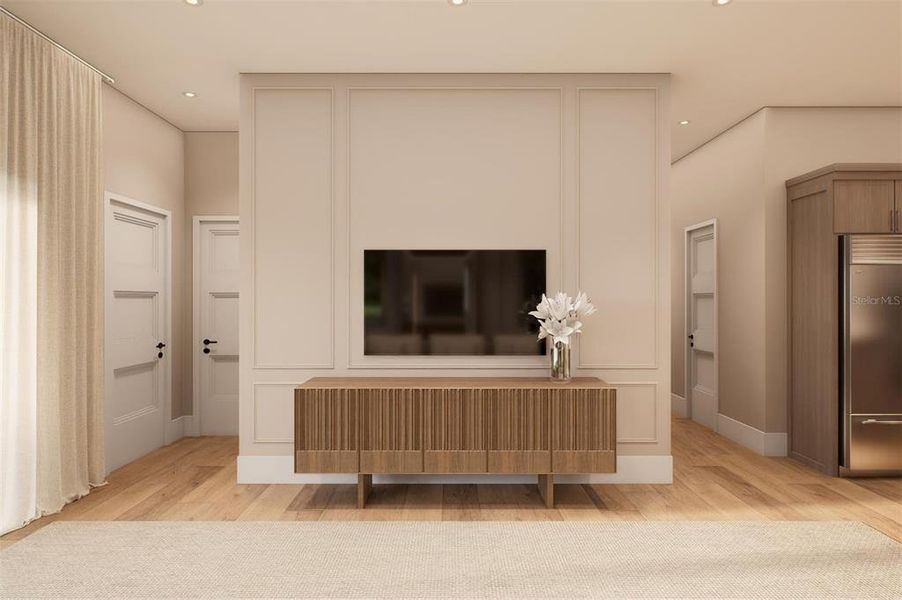 Furnished interior view inside a new home in , Montverde (Image 6). Furnished interior view inside a new home in , Montverde (Image 6).