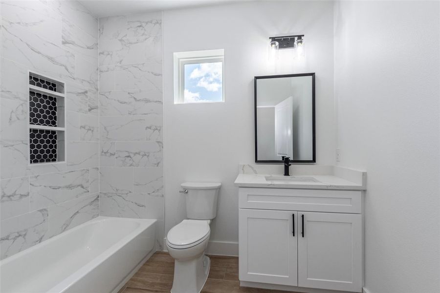 Furnished interior view inside a new home in , Dayton (Image 17).