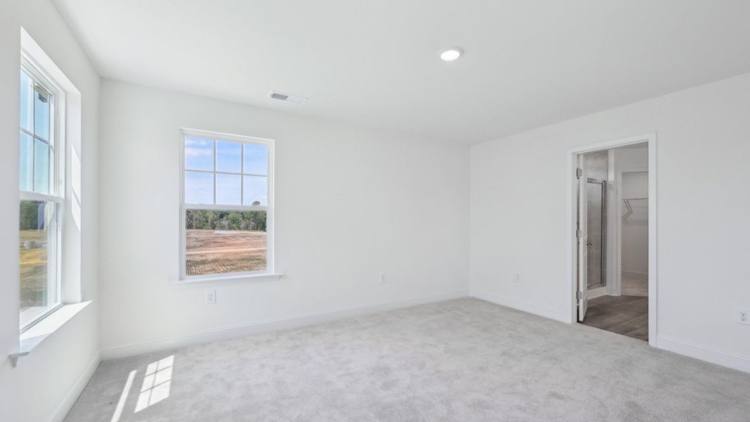 Representative furnished interior of a home built from the Bordeaux by DRB Homes in Sidney Creek Single Family, Zebulon (Image 9).