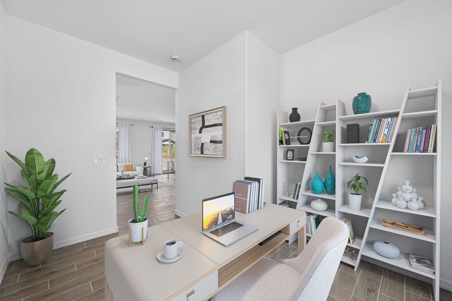 Furnished interior view inside a new home in Artisan at Asante, Surprise (Image 8).
