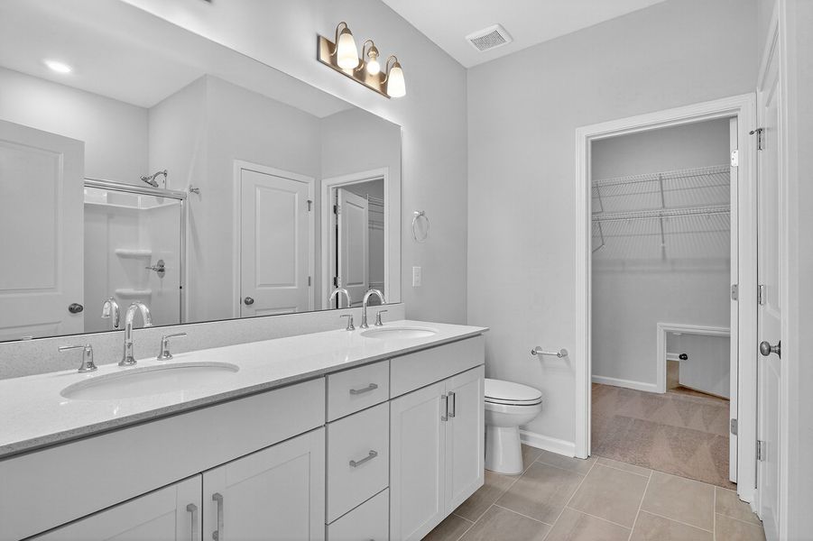 Furnished interior view inside a new home in Grand Park, Leland (Image 9). Furnished interior view inside a new home in Grand Park, Leland (Image 9).