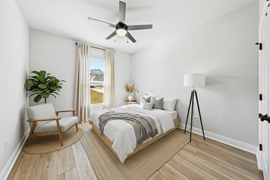 Furnished interior view inside a new home in Young Oaks, Crestview (Image 8).