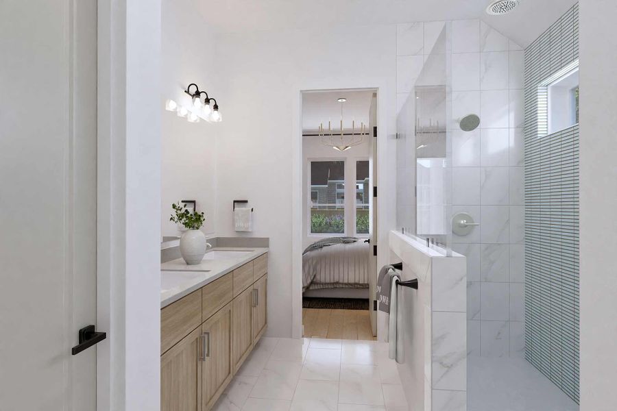 The Katy - Owner's Bath