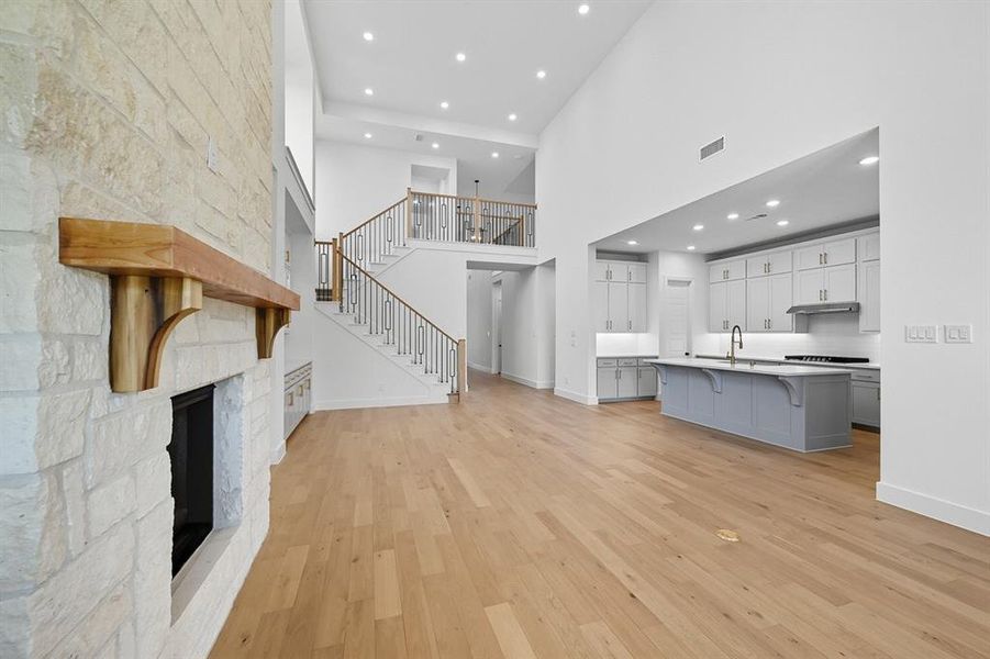 Spacious, unfurnished interior of a new home in Sandbrock Ranch: 50ft. lots, Aubrey (Image 25). Spacious, unfurnished interior of a new home in Sandbrock Ranch: 50ft. lots, Aubrey (Image 25).