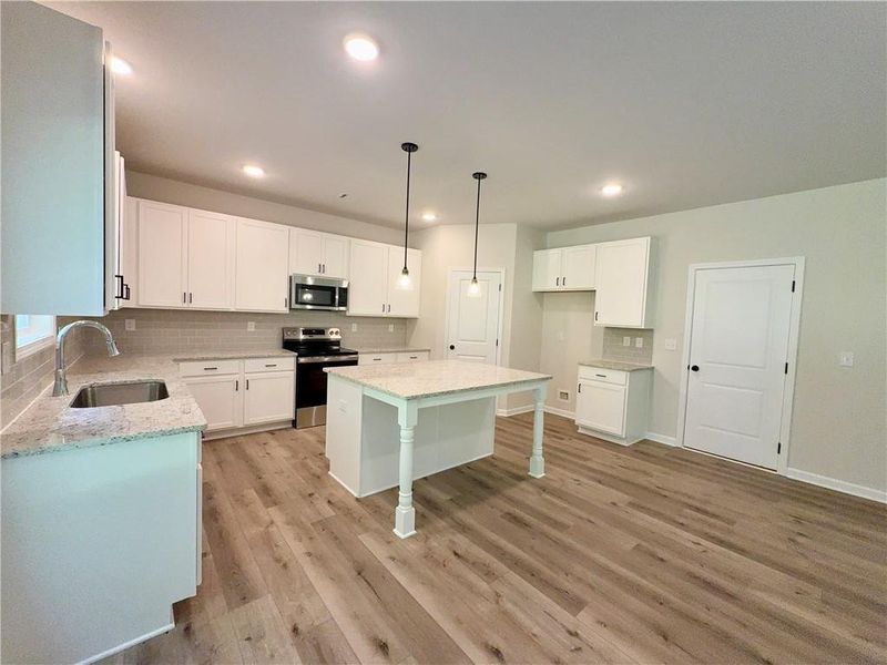 Furnished interior view inside a new home in , Buford (Image 4). Furnished interior view inside a new home in , Buford (Image 4).