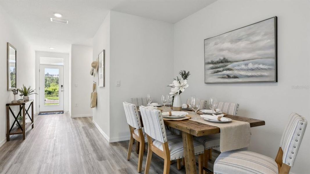 Furnished interior view inside a new home in Sandhill, Dade City (Image 29).