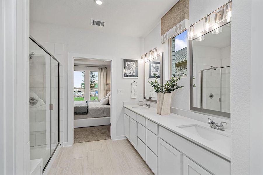 Furnished interior view inside a new home in , Dayton (Image 17).