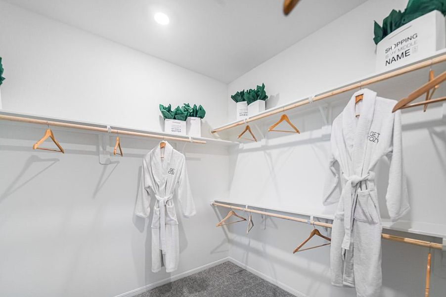 Representative furnished interior of a home built from the Reid by Taylor Morrison in Newport Grove 50s, Crosby (Image 16).