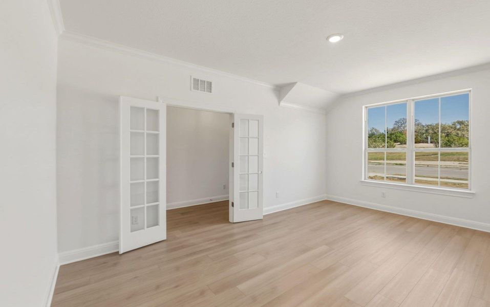 Spacious, unfurnished interior of a new home in West Cypress Hills, Spicewood (Image 18). Spacious, unfurnished interior of a new home in West Cypress Hills, Spicewood (Image 18).