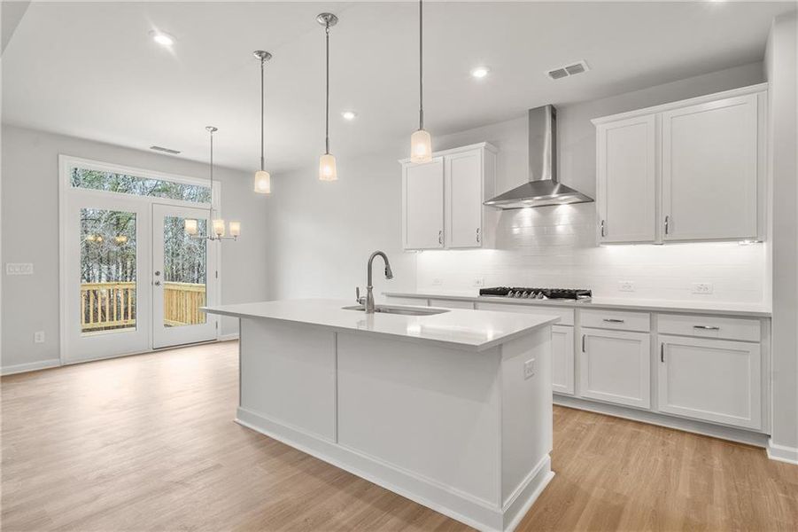 Furnished interior view inside a new home in Riverwood, Dallas (Image 6). Furnished interior view inside a new home in Riverwood, Dallas (Image 6).