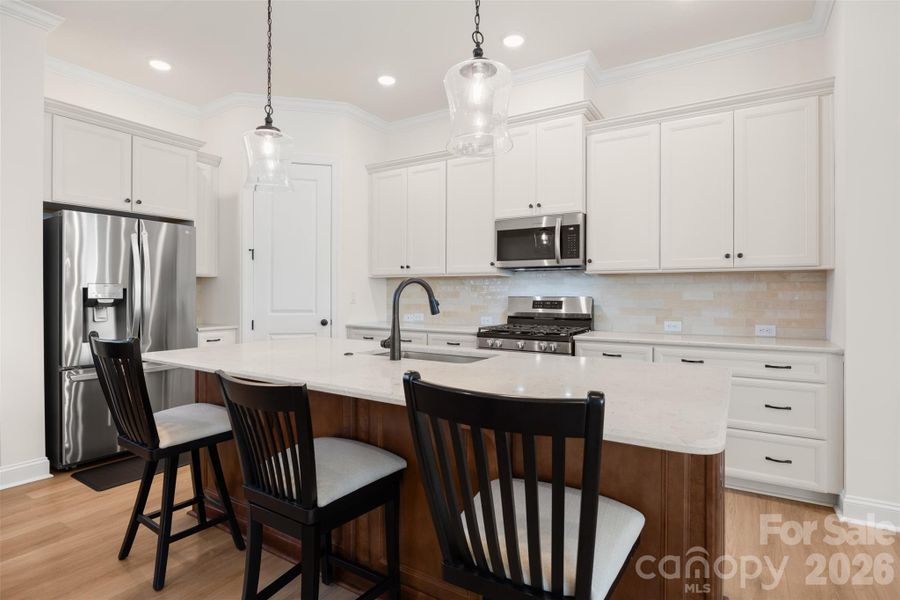Furnished interior view inside a new home in , Waxhaw (Image 32).