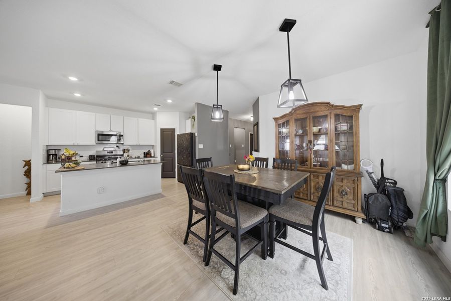 Furnished interior view inside a new home in Sage Meadows, St. Hedwig (Image 22).