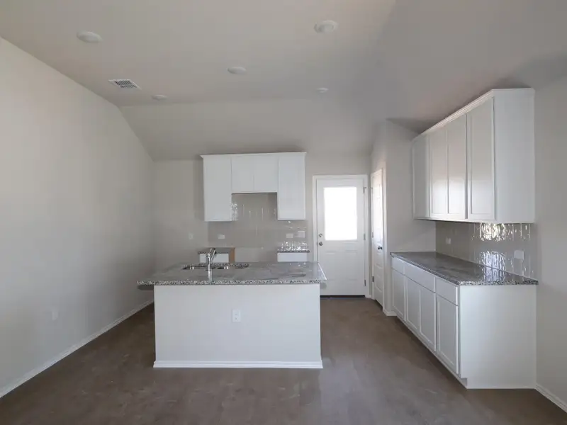 Furnished interior view inside a new home in Marble Creek Crossing, Austin (Image 5). Furnished interior view inside a new home in Marble Creek Crossing, Austin (Image 5).