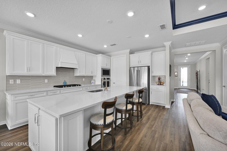 Furnished interior view inside a new home in , St. Augustine (Image 15).