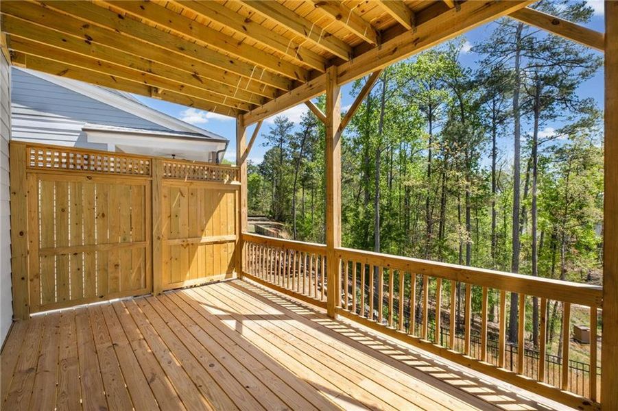 Exterior details and patio area of a home in , Canton (Image 3).