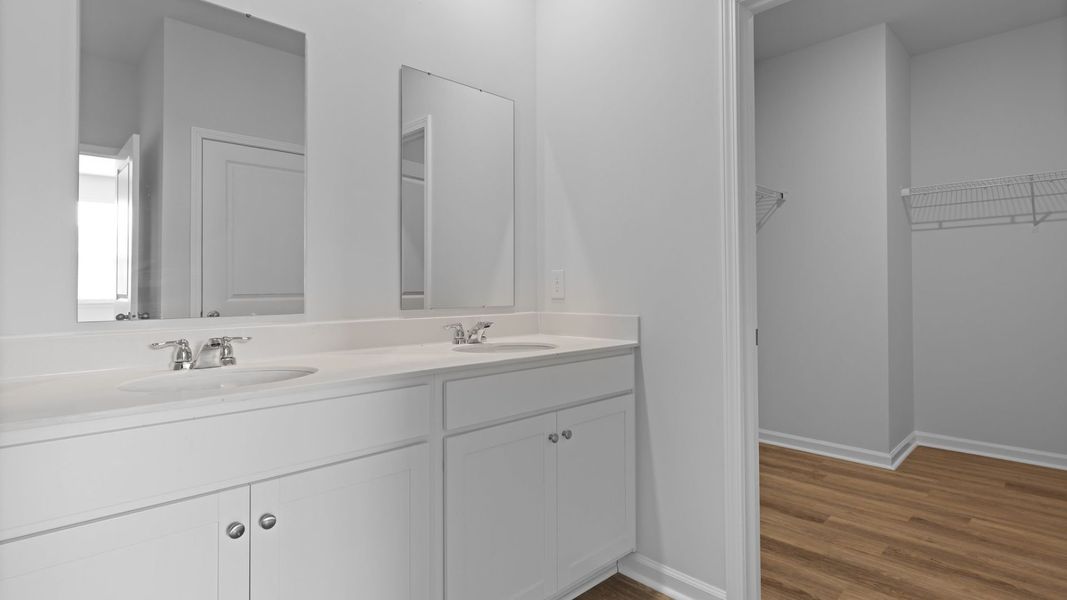 Representative furnished interior of a home built from the SALEM by D.R. Horton in Carolina Groves, Moncks Corner (Image 9).