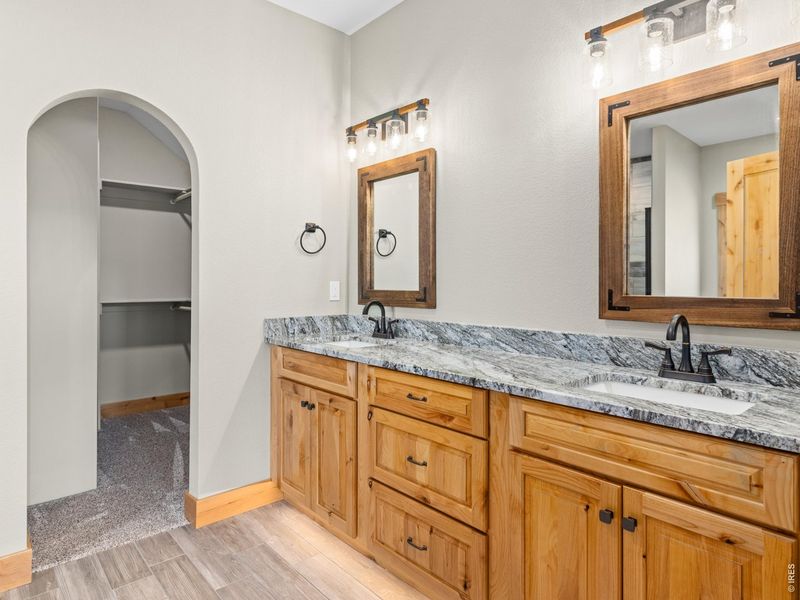 Furnished interior view inside a new home in , Estes Park (Image 11).