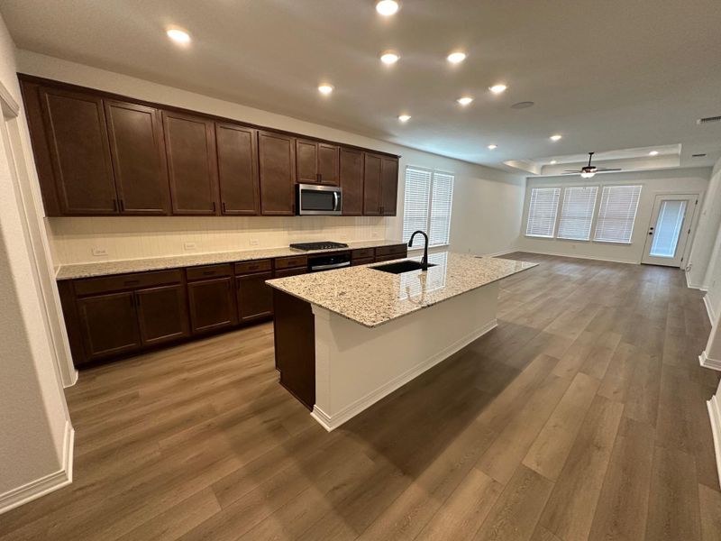 Furnished interior view inside a new home in La Cima, San Marcos (Image 11).