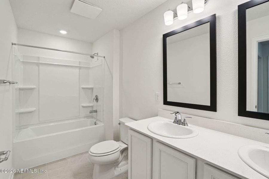 Furnished interior view inside a new home in Copper Ridge, Jacksonville (Image 7).