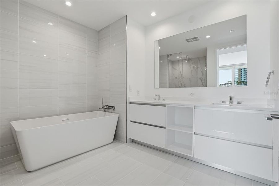 Furnished interior view inside a new home in , St. Petersburg (Image 9).