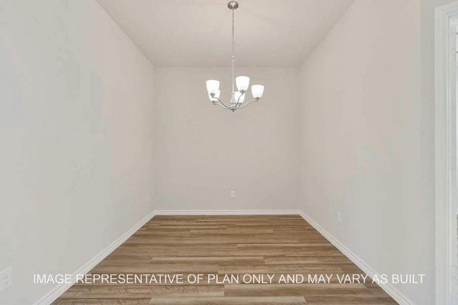 Representative unfurnished interior of a home built from the Kiawa by D.R. Horton in Southern Pointe, College Station (Image 17). Representative unfurnished interior of a home built from the Kiawa by D.R. Horton in Southern Pointe, College Station (Image 17).