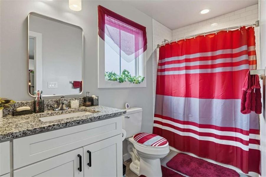 Furnished interior view inside a new home in , Atlanta (Image 18).