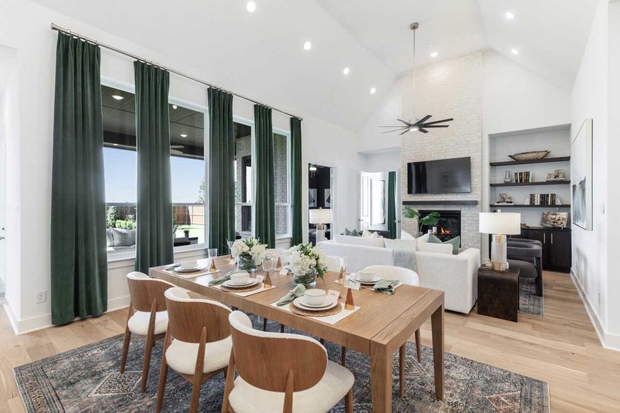 Representative Dining Room - some options shown Representative Dining Room - some options shown