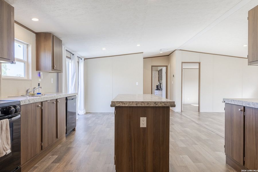 Furnished interior view inside a new home in , Elmendorf (Image 4).