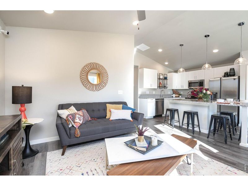 Furnished interior view inside a new home in Granary, Johnstown (Image 25).