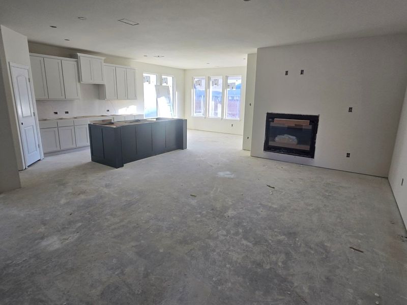 In-progress construction of a new home in Morningstar, Aledo, TX (Image 8).