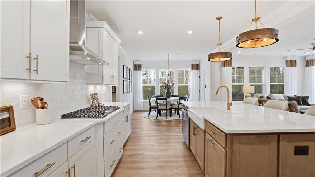 Furnished interior view inside a new home in , Dawsonville (Image 41).