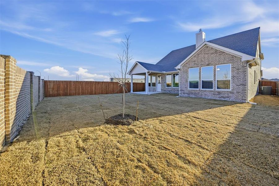 Exterior details and patio area of a home in Morningstar, Aledo (Image 29). Exterior details and patio area of a home in Morningstar, Aledo (Image 29).